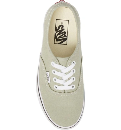 Shop Vans 'authentic' Sneaker In Desert Sage/ True White