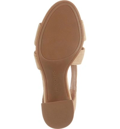 Shop Lucky Brand Vidva Strappy Sandal In Travertine Suede