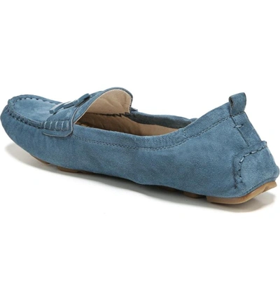 Shop Sam Edelman Farrell Moccasin Loafer In Denim Blue Suede