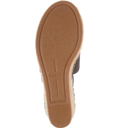 Shop Dolce Vita Straw Wedge Espadrille Sandal In Anthracite