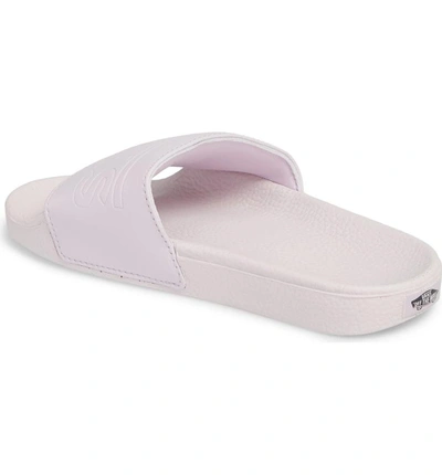 Shop Vans Slide-on Sandal In Lavender Fog