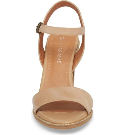 Shop Alias Mae Era Sandal In Natural Leather