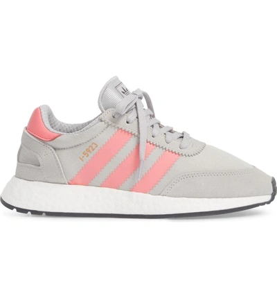 Shop Adidas Originals I-5923 Sneaker In Grey Two/ Chalk Pink/ Black