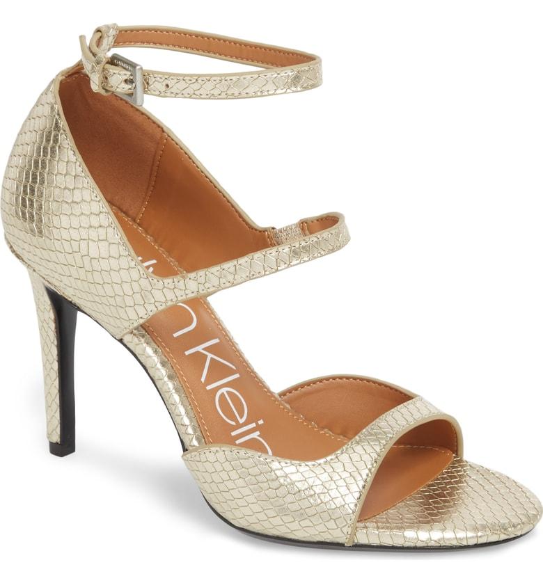 calvin klein nadeen strappy sandal