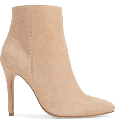 Shop Charles By Charles David Delicious Bootie In Nude Suede