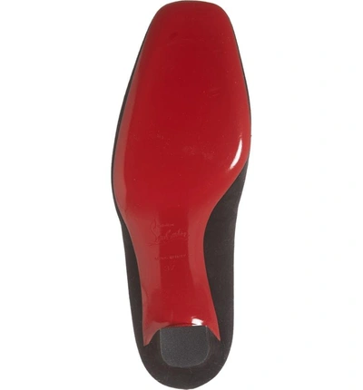 Shop Christian Louboutin Viva Pump In Black Suede