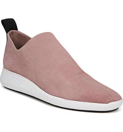 Shop Via Spiga Marlow Slip-on Sneaker In Blush/ Blush Suede
