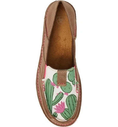 Shop Ariat Cruiser Slip-on Loafer In Relaxed Bark/cactus Print