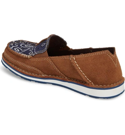 Shop Ariat Cruiser Slip-on Loafer In Toffee Leather
