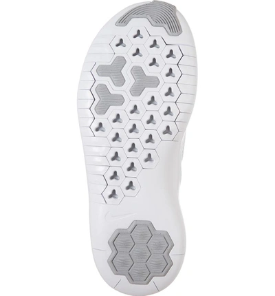 Shop Nike Free Tr8 Training Shoe In White/ Metallic Silver/ White