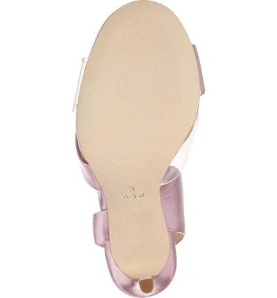Shop Pour La Victoire Elly Slingback Sandal In Orchid Leather