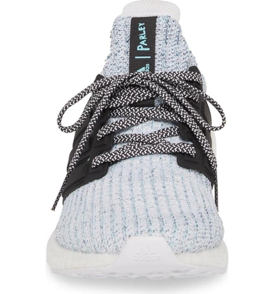 Shop Adidas Originals 'ultraboost' Running Shoe In Blue Spirit/ Carbon/ White