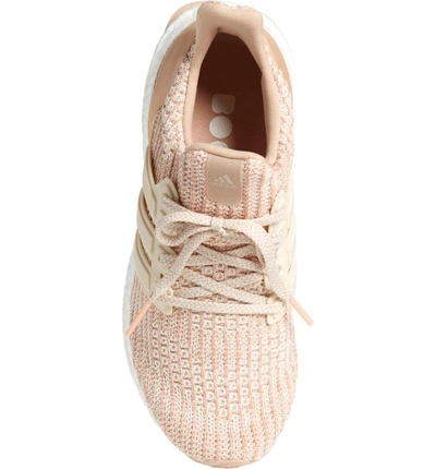 Shop Adidas Originals 'ultraboost' Running Shoe In Ash Pearl/ Linen/ Clear Orange