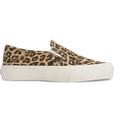 Shop Vans Classic Slip-on Sneaker In Leopard Hemp