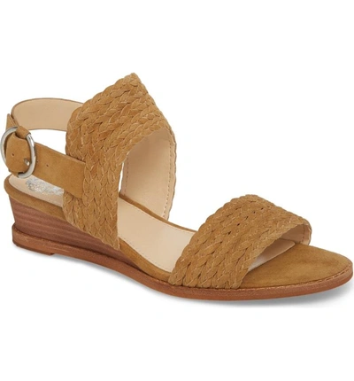 Shop Vince Camuto Raner Sandal In Heartwood Suede