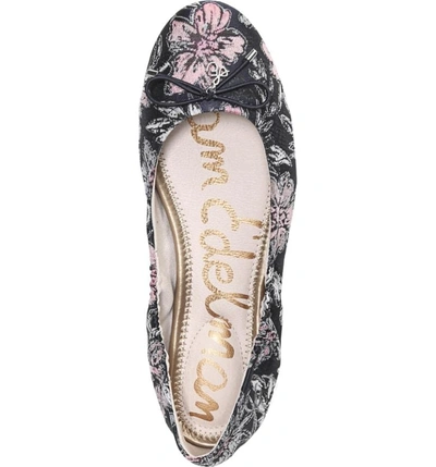 Shop Sam Edelman Felicia Flat In Secret Garden Fabric