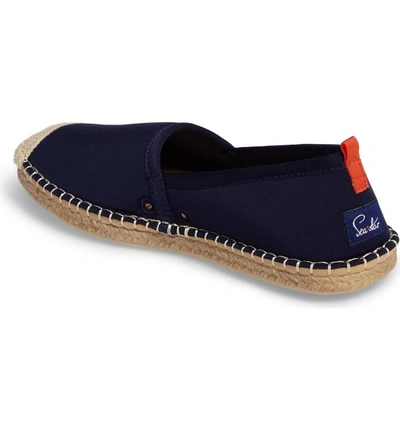 Shop Sea Star Beachwear Beachcomber Espadrille Water Shoe In Dark Navy