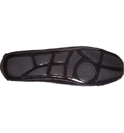 Shop Michael Michael Kors 'fulton' Flat In Black Madras Leather