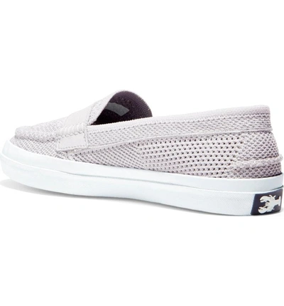 Shop Cole Haan Pinch Stitchlite(tm) Loafer In Silver/ White Leather