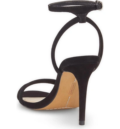 Shop Vince Camuto Kareenat Sandal In Black Nubuck Leather