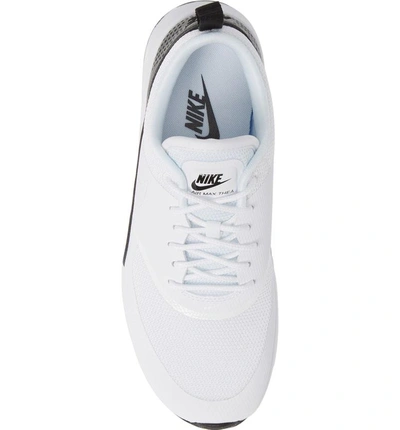 Shop Nike Air Max Thea Sneaker In White/ White/ Black