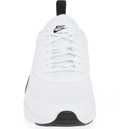 Shop Nike Air Max Thea Sneaker In White/ White/ Black