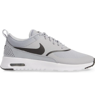 Shop Nike Air Max Thea Sneaker In Wolf Grey/ Black