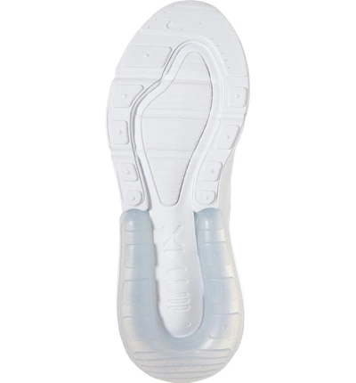 Shop Nike Air Max 270 Sneaker In White/ White/ White