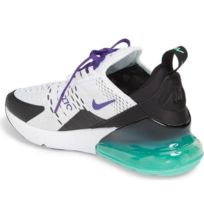 Shop Nike Air Max 270 Sneaker In White/ Court Purple