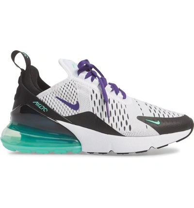 Shop Nike Air Max 270 Sneaker In White/ Court Purple