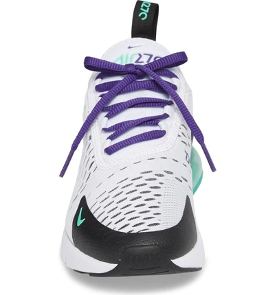 Shop Nike Air Max 270 Sneaker In White/ Court Purple