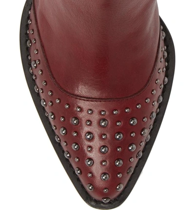 Shop Botkier Tammy Boot In Bordeaux Leather