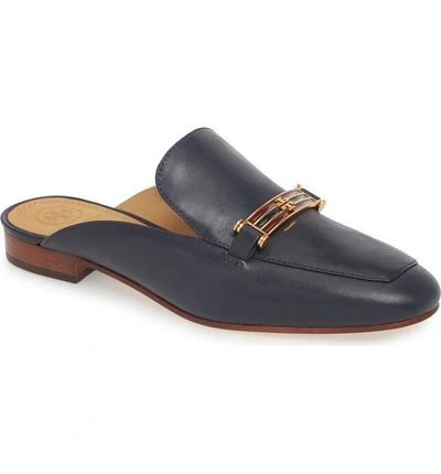 Shop Tory Burch Amelia Loafer Mule In Perfect Navy