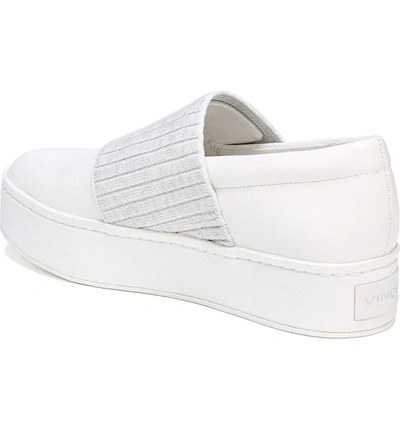 Shop Vince Weadon Slip-on Sneaker In Horchata Siviglia Calf