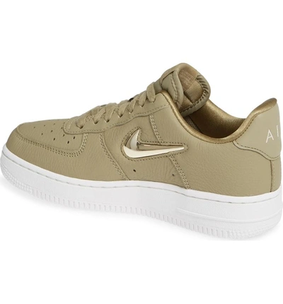 Shop Nike Air Force 1 '07 Prm Lx Sneaker In Neutral Olive/ Gold/ Bronze
