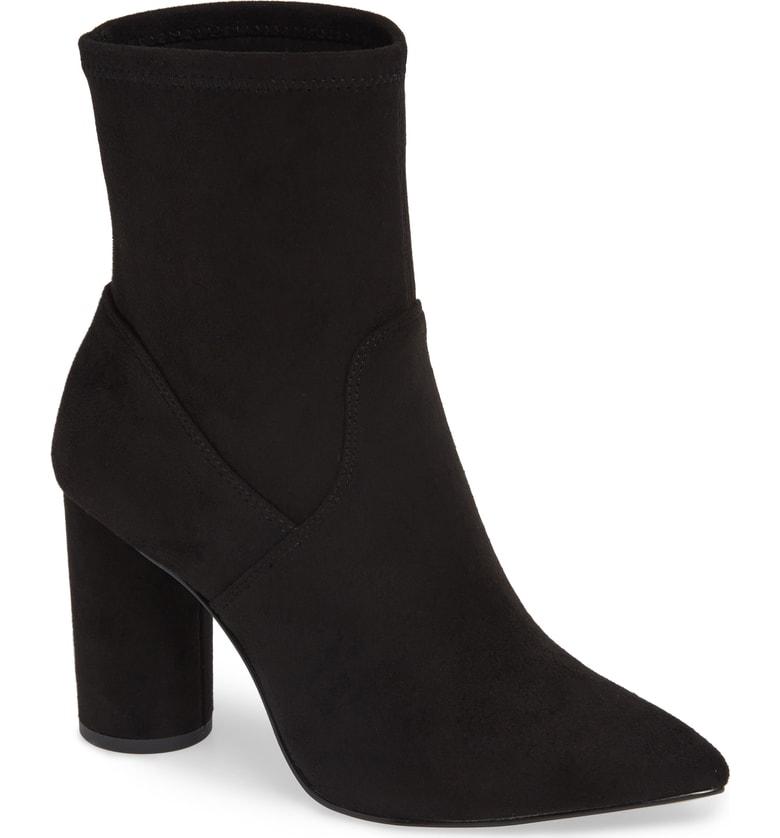 ally pointy toe dress booties