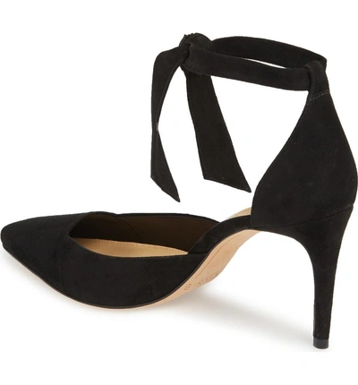 Shop Alexandre Birman Azalea Ankle Tie Pump In Black