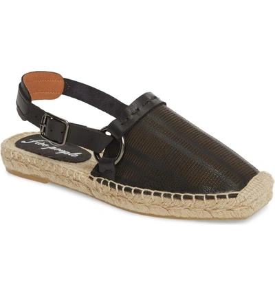Shop Free People Cabo Espadrille Flat In Black