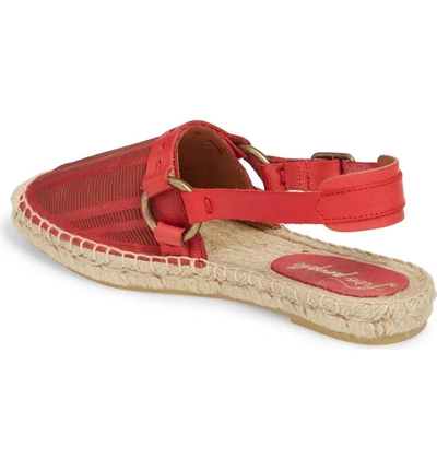 Shop Free People Cabo Espadrille Flat In Red