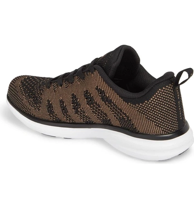 Shop Apl Athletic Propulsion Labs 'techloom Pro' Running Shoe In Black/ Rose Gold