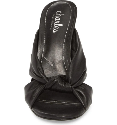 Shop Charles By Charles David Rover Knotted Mule In Black