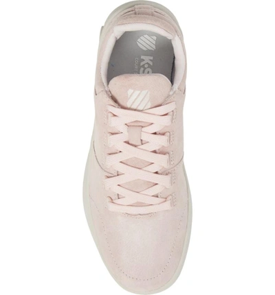 Shop K-swiss Aero Trainer T Sneaker In Mauve Chalk/ Barely Blue