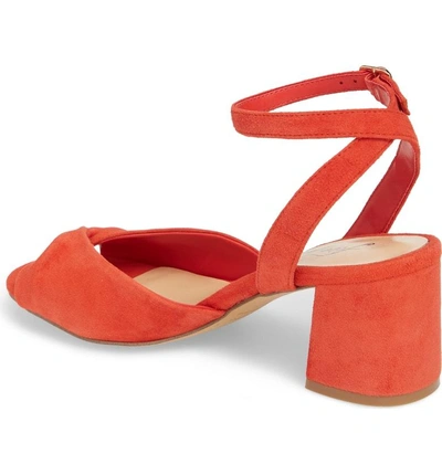 Shop Free People Gisele Twisted Sandal In Red