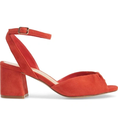 Shop Free People Gisele Twisted Sandal In Red