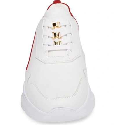 Shop Buscemi Strada Lace-up Sneaker In White