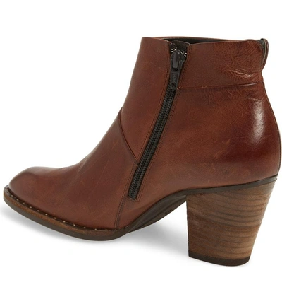 Shop Paul Green Stella Bootie In Saddle Leather