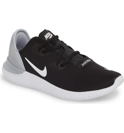 Shop Nike Hakata Sneaker In Black/ White