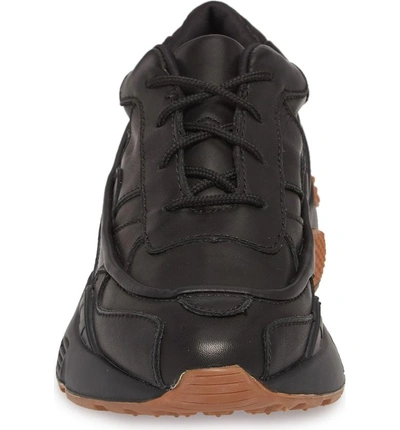 Shop Jeffrey Campbell Hmdi Platform Sneaker In Black/ Black Honey