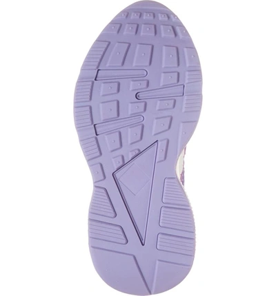 Shop Jeffrey Campbell Hmdi Platform Sneaker In Purple Mesh Combo