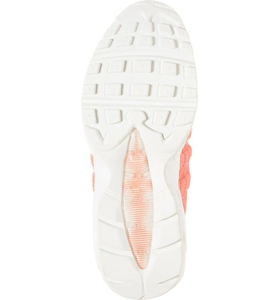 Shop Nike Air Max 95 Premium Sneaker In Rush Coral/ Summit White